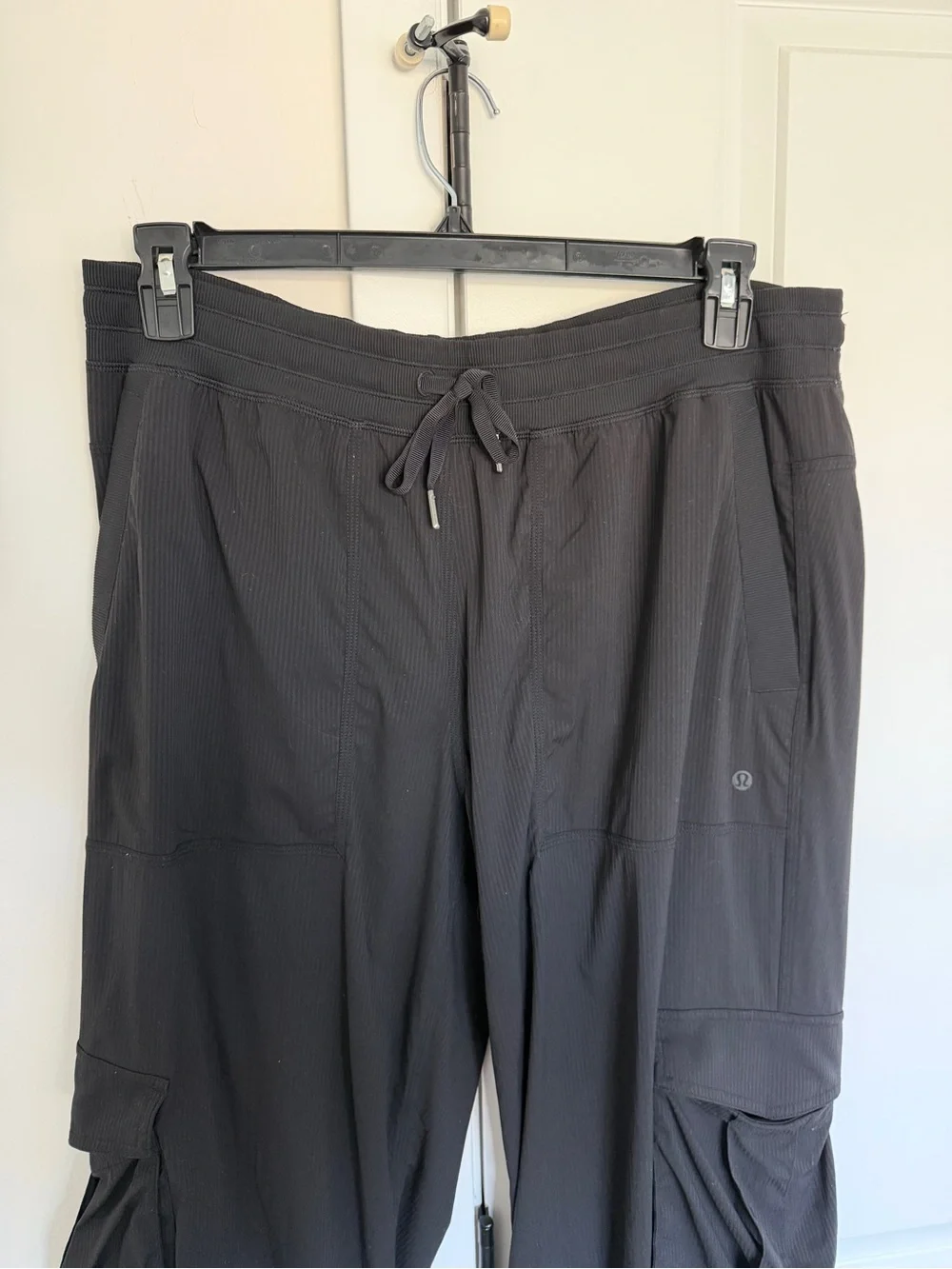 lululemon Dance Studio Relaxed-Fit Mid-Rise Cargo Pants Black Size XL